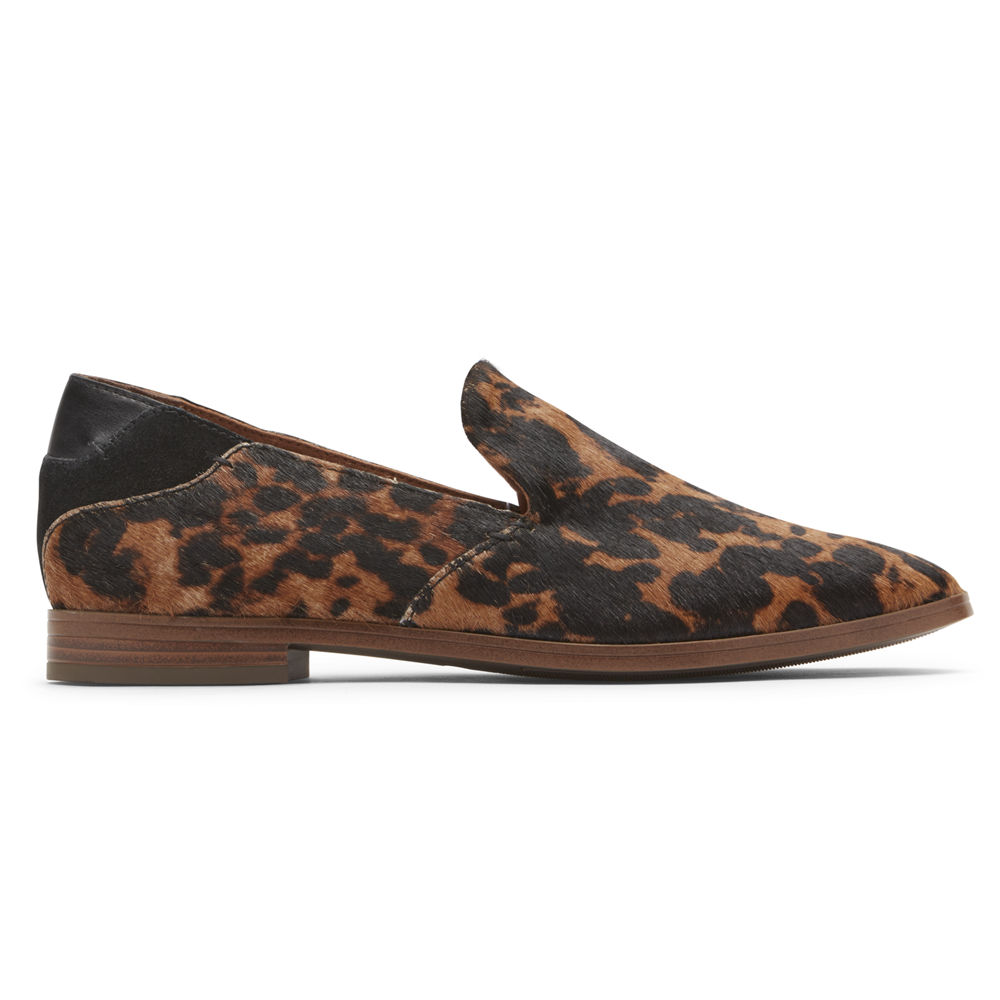 Rockport Womens Perpetua - Loafers Leopard - OLQ278645